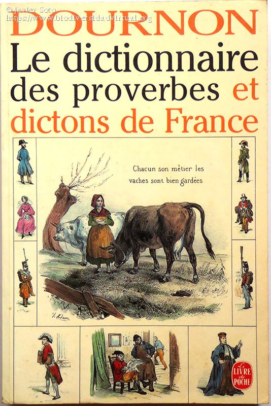 “The dictionary of French proverbs and sayings” by Jean-Yves Dournon (1988)