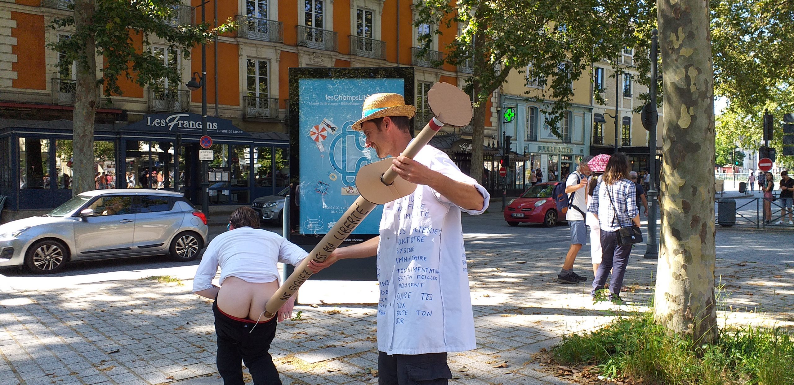 « Antipass » demonstrations in France