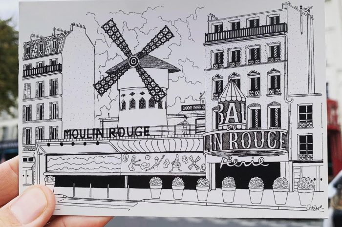 « Ligne Noire » : the line of the French genius