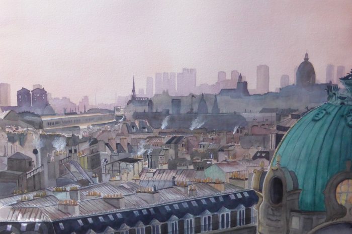 Éric Bourgeois: watercolorist