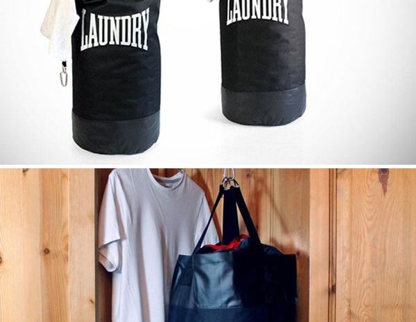 A boxing bag for your laundry