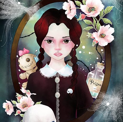 Laure Marchand : fantasy illustrator and designer of the marvellous