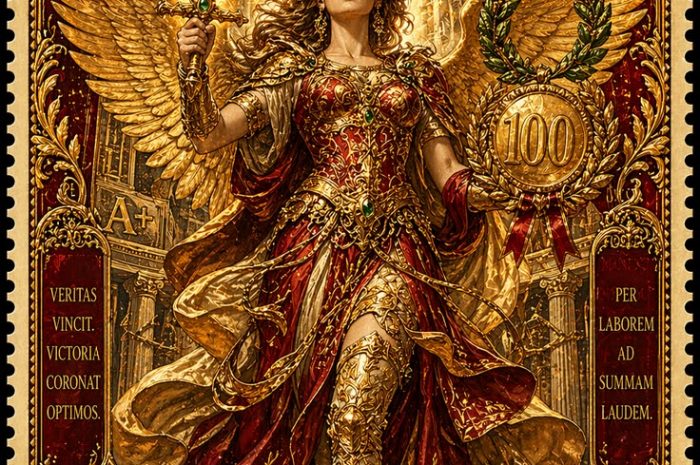 An outstanding picture for the Goddess Victoria