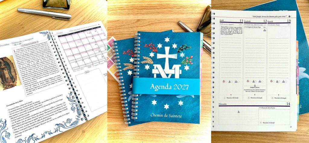A made in France diary dedicated to Our-Lady