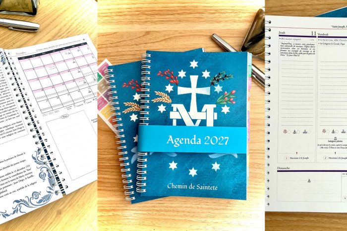 A made in France diary dedicated to Our-Lady
